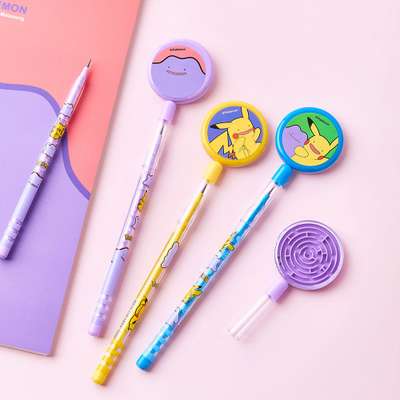 Pokemon Ditto Transformed as Pikachu Character Mechanical Pencil Cartridge 4-Piece Set 131924
