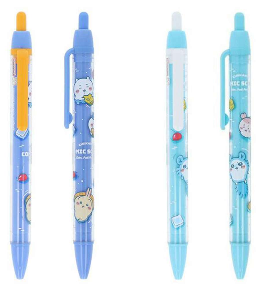 Chiikawa Cute Comic Scene Character Mechanical Pencil and Ballpoint Pen (Comic Scene) (Japan)