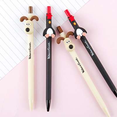 Wallace and Gromit Character Slim Mechanical Pencil 2-Piece Set 686883