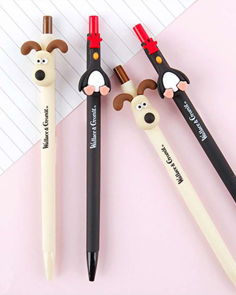 Wallace and Gromit Character Slim Mechanical Pencil 2-Piece Set 686883