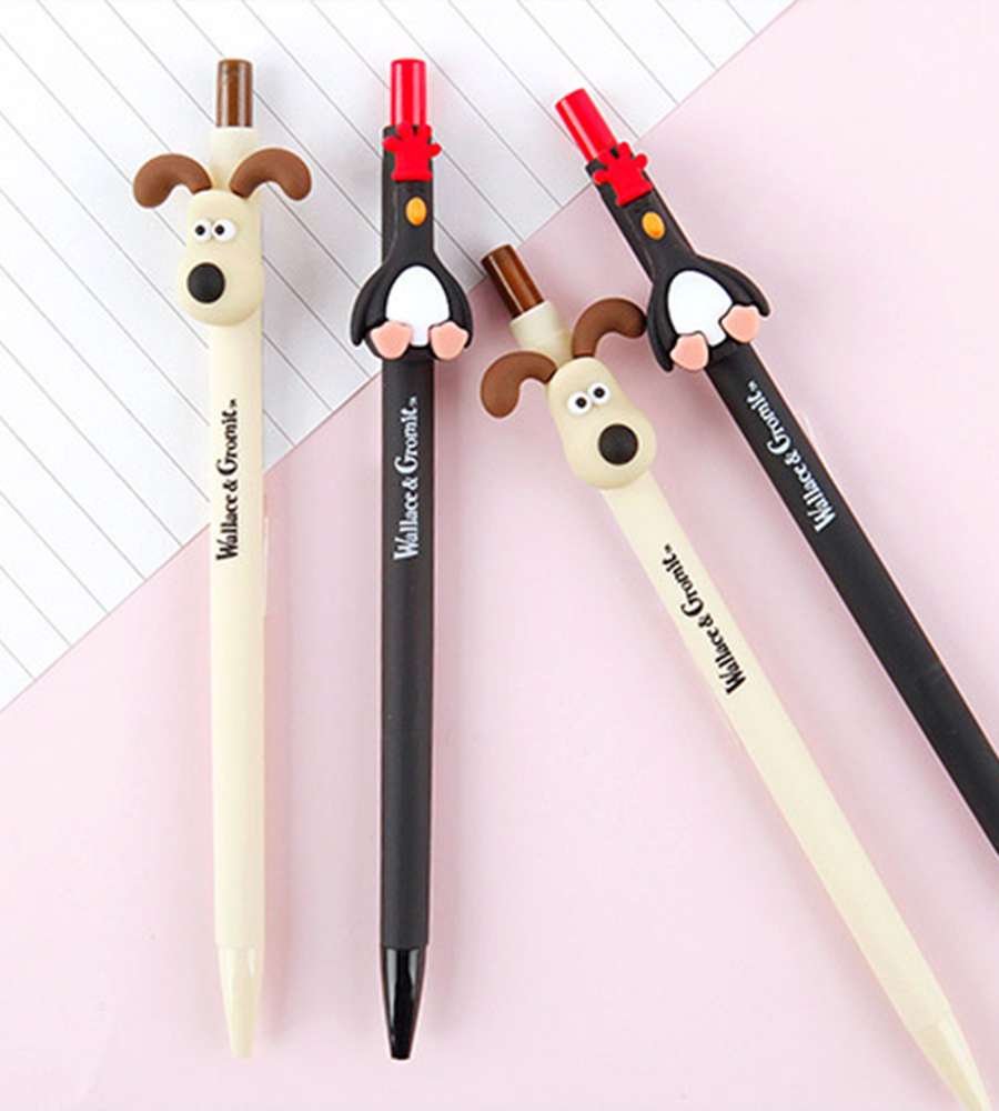 Wallace and Gromit Character Slim Mechanical Pencil 2-Piece Set 686883