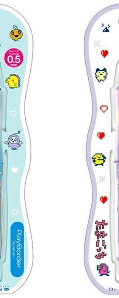 Tamagotchi Character Doctor Grip Play Border Mechanical Pencil (Japan Version)
