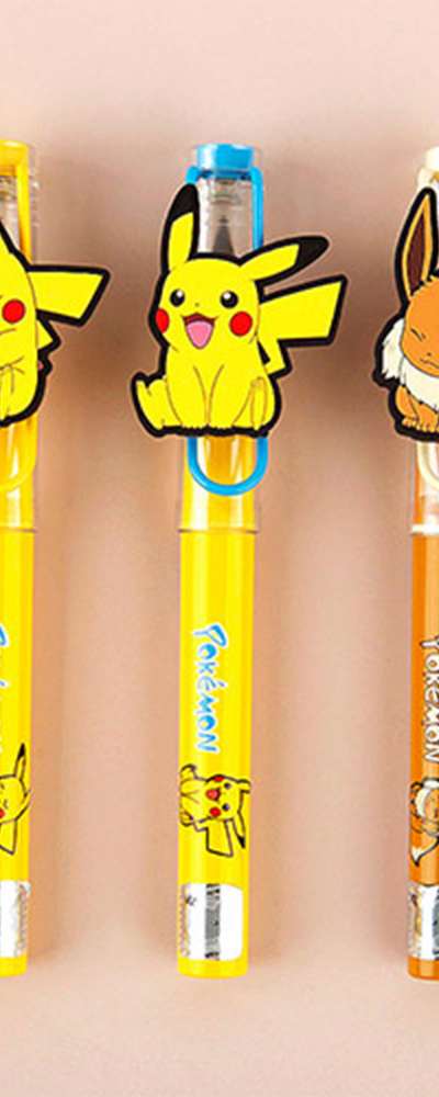 Pokémon Character Infinite Pencil 3-Piece Set 130873