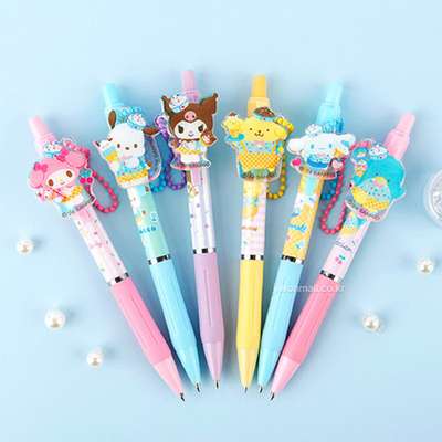 Sanrio Character Aurora Clip Change Mechanical Pencil 3-Piece Set (Random Assortment) 832078
