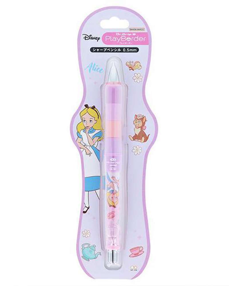 Alice in Wonderland Character Doctor Grip Play Boarder Mechanical Pencil (0.5mm) 764979