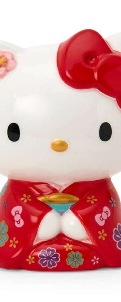 Hello Kitty Character Coin Bank (Kimono)
