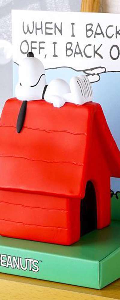 Snoopy Character House Figure Piggy Bank (Coin Box) 752131