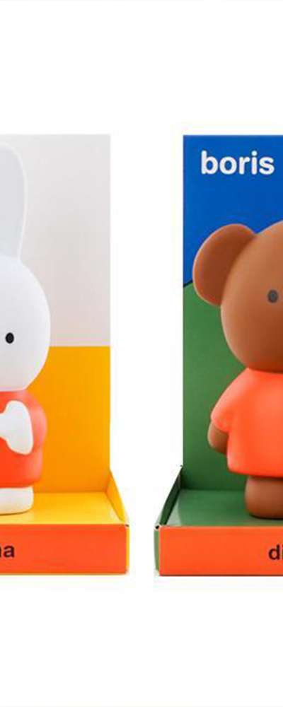 Miffy and Boris Character Figure Piggy Bank