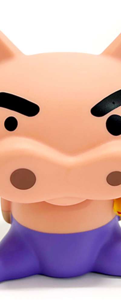 Crayon Shin-chan Buriburibou Daimaou Character Coin Bank 233550