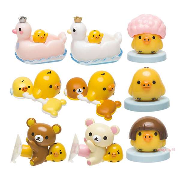 Rilakkuma Character Figurine Box Set (K's Diary) (Japan)