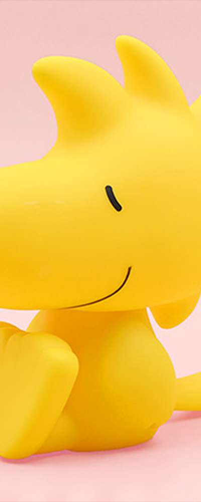 Peanuts Snoopy and Woodstock Character Piggy Bank 233390