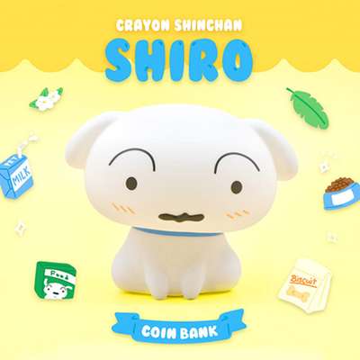 Crayon Shin-chan Whitey Character Coin Bank 233505
