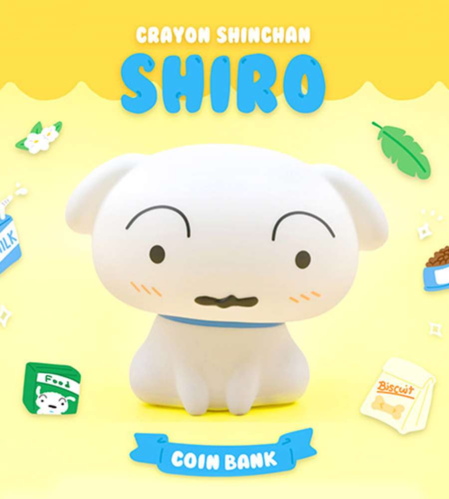 Crayon Shin-chan Whitey Character Coin Bank 233505