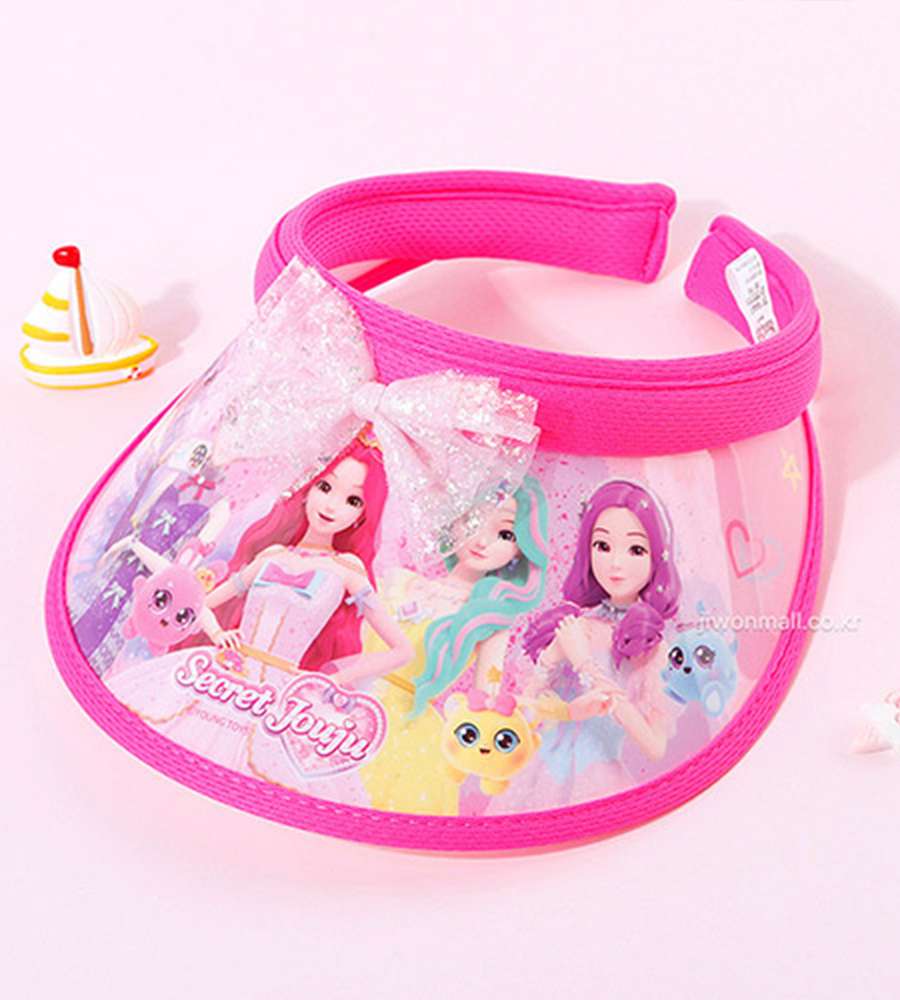 Secret Jouju Star's Jewel Character Water Play Sun Cap Pin Cap Hat 063044