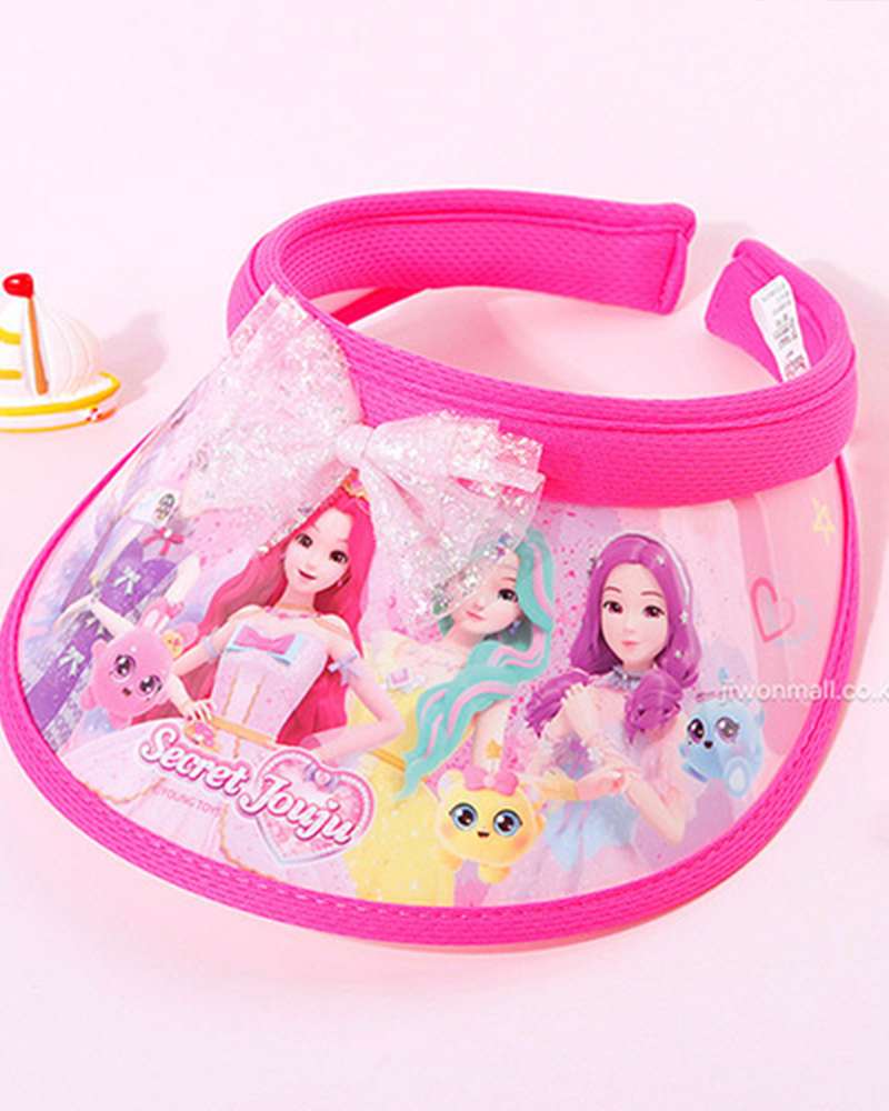 Secret Jouju Star's Jewel Character Water Play Sun Cap Pin Cap Hat 063044