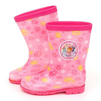 Secret Jouju Pattern PVC Rain Boots Kids