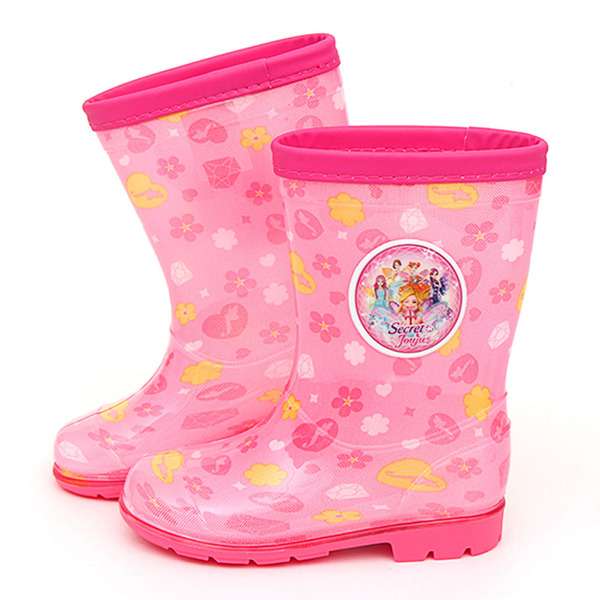 Secret Jouju Pattern PVC Rain Boots Kids