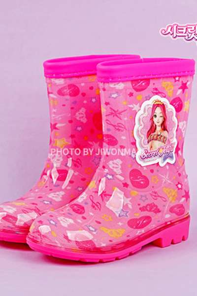 Secret Jouju Crown PVC Character Children's Rain Boots 057418