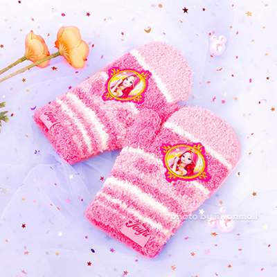 Secret Joujou Character Heart Thumb Tactile Gloves 058880 Winter Gloves