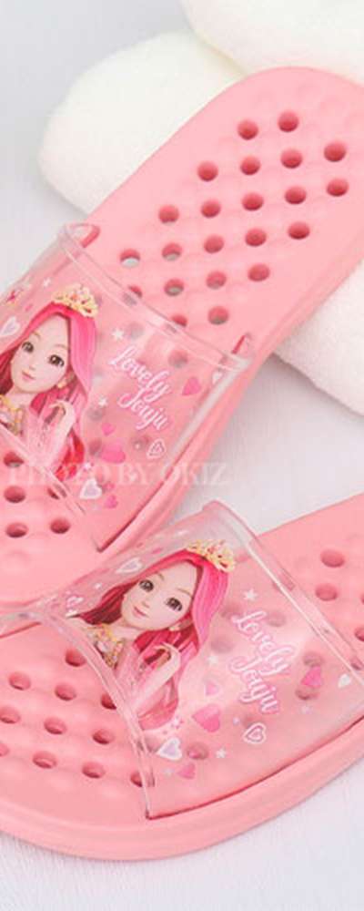 Secret Jouju Character Lovely EVA Kids Bathroom Slippers 220mm 720843