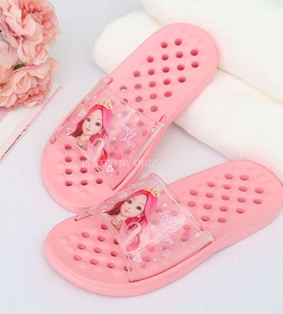 Secret Jouju Character Lovely EVA Kids Bathroom Slippers 220mm 720843