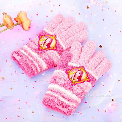 Secret Jouju Character Heart Ozy Tactel Winter Gloves 058897