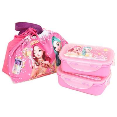Secret Jouju Goddess of Stars 2-Tier Bento Box Spoon Bag Set 709435
