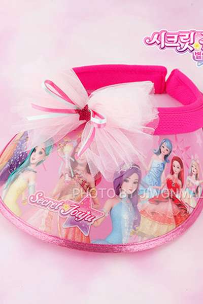 Secret Jouju Character Kangkang Ribbon Pinecap Sun Cap Hat 059795
