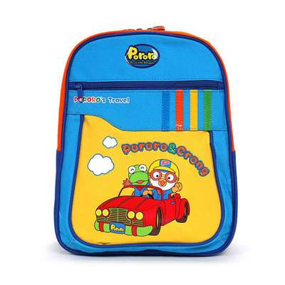 Pororo Line Backpack [Blue] [H]