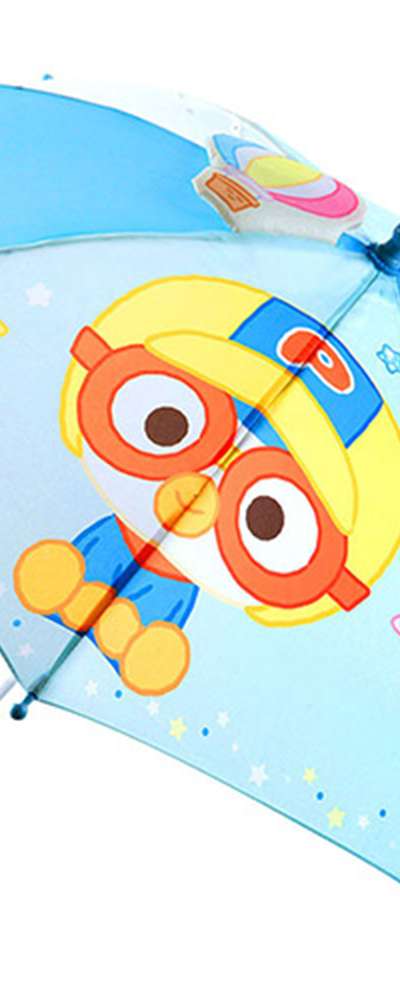 Pororo Character Picnic 3D 40cm Manual Safety Umbrella 61066