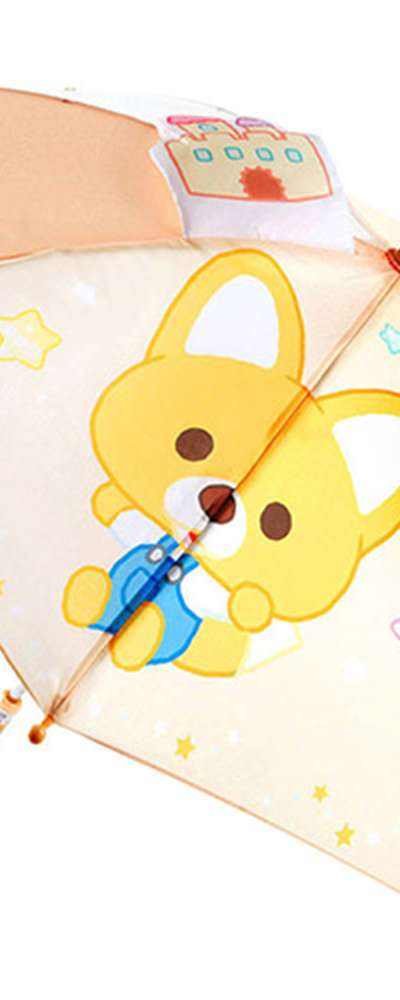 Pororo and Eddy Character Picnic 3D 40cm Manual Safety Umbrella 61069