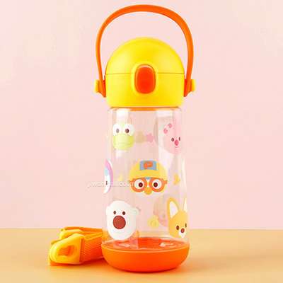 Pororo Character The Bottle Molly One-Touch Tritan Straw Water Bottle 470ml 585443