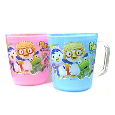 Pororo Character Double Handle Cup Water Cup 001155
