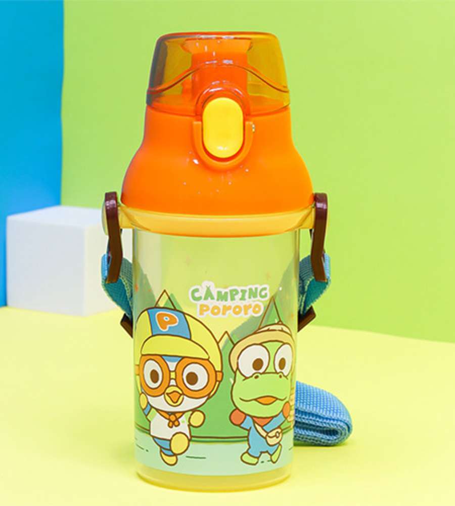 Pororo Character Anchor One-Touch Shoulder Strap Mini Water Bottle (360ml) 583265
