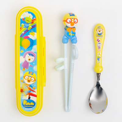 (Box Damaged) Pororo Edison Utensil Case Set 300795