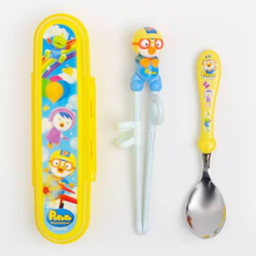 (Box Damaged) Pororo Edison Utensil Case Set 300795