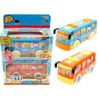 Pororo Character Mini City Bus Toy 141158