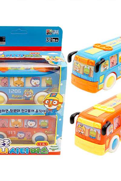Pororo Character Mini City Bus Toy 141158