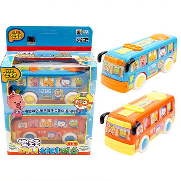 Pororo Character Mini City Bus Toy 141158