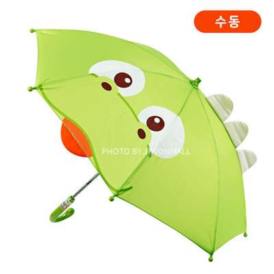 Pororo Crong Character 3D Face Umbrella 40cm (Manual) 050090