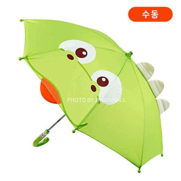 Pororo Crong Character 3D Face Umbrella 40cm (Manual) 050090