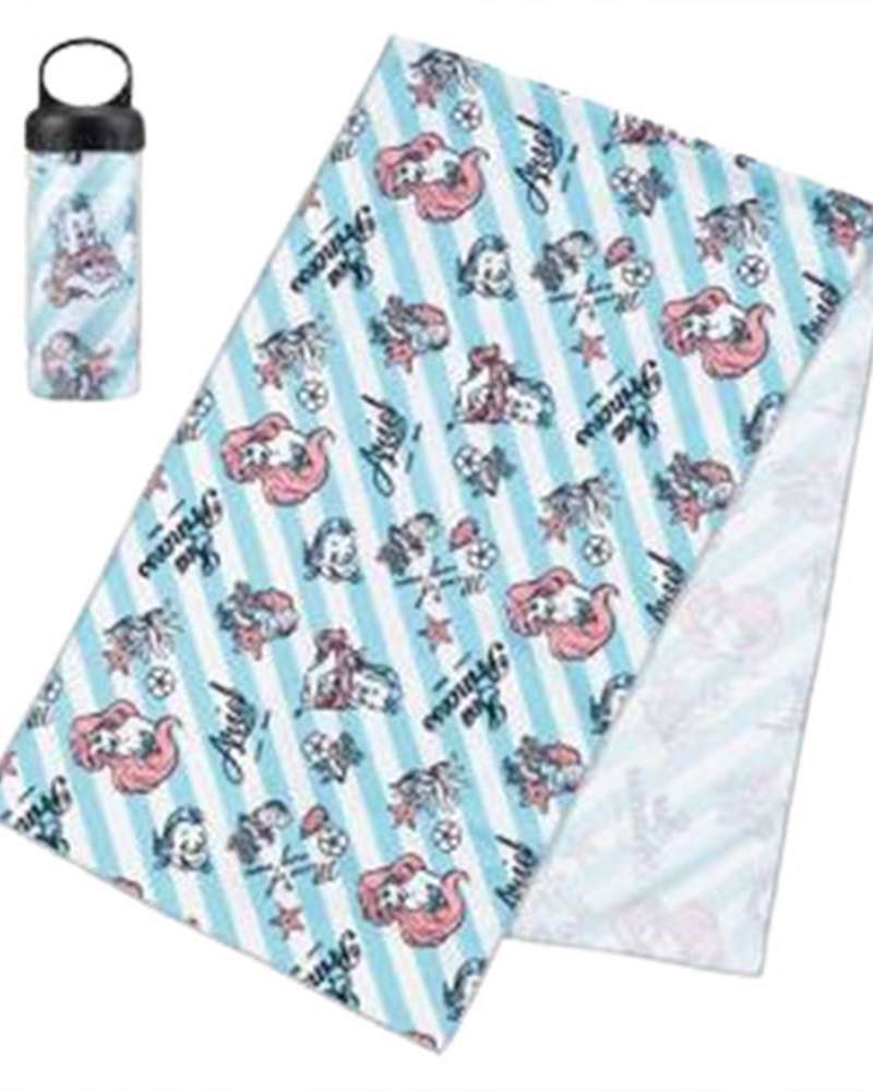 The Little Mermaid Character Cool Towel Case Set (Japan) 634154