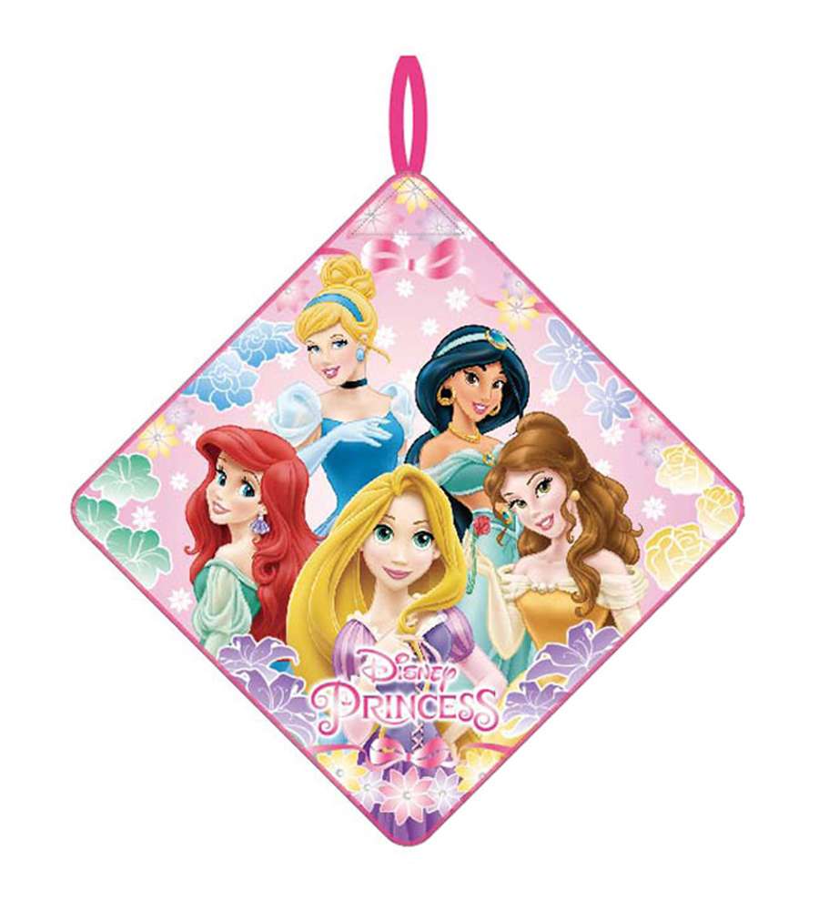 Disney Princess Character Loop Hand Towel (Flower Ribbon)