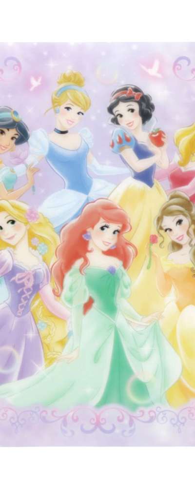 Disney Princess Character Book Stand (School23)