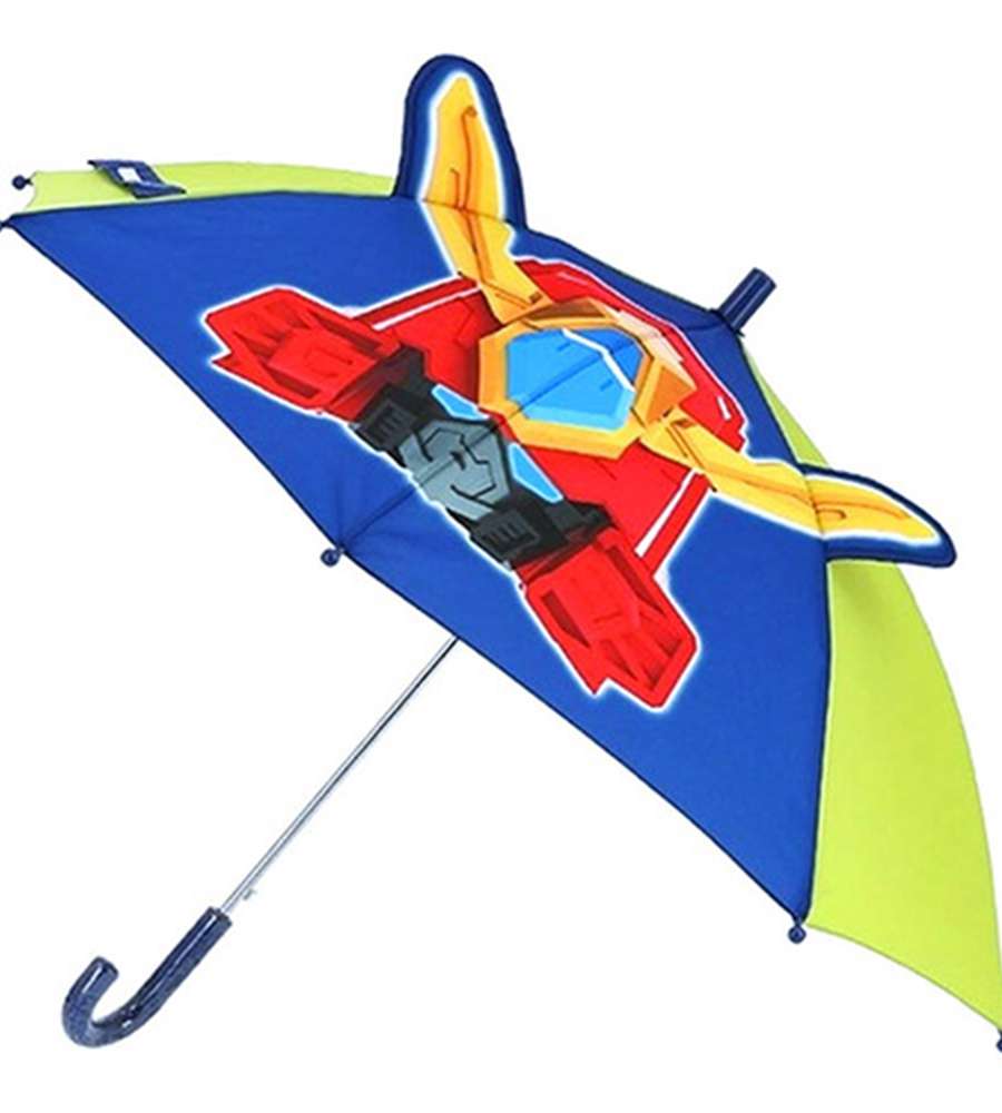 Hello Carbot Character Face 3D Kids Umbrella 47cm 624543