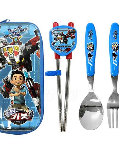 Hello Carbot Character Chopstick Training Utensil Set 402108
