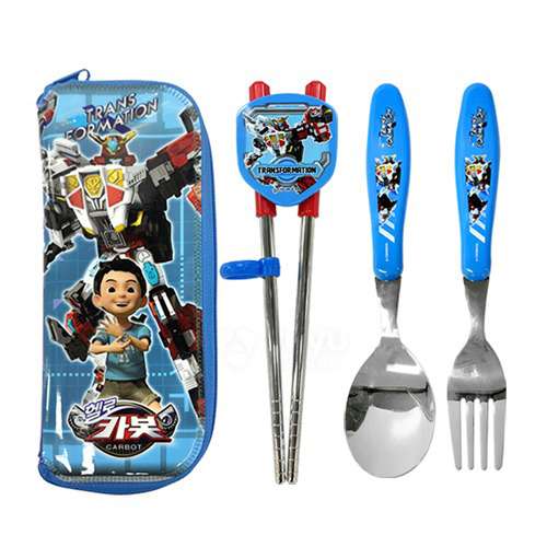 Hello Carbot Character Chopstick Training Utensil Set 402108