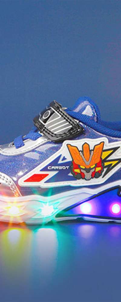 Hello Carbot Character Jet Light-Up Children's Sneakers