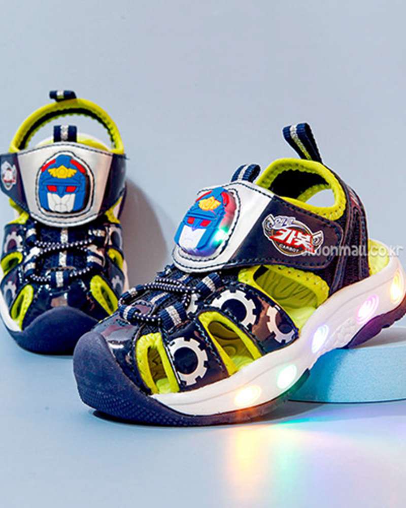 Hello Carbot Character Battle Light-Up Sandals