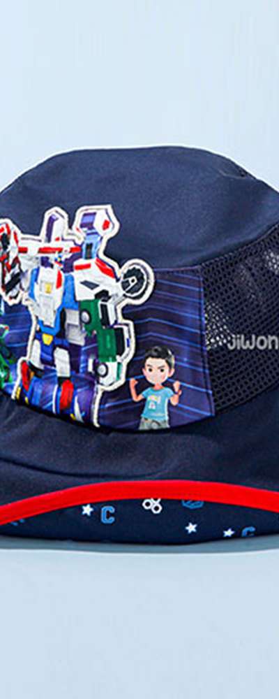 Hello Carbot 12 Character Appliqué Pra Hat Camping Hat Children's Cap 753075